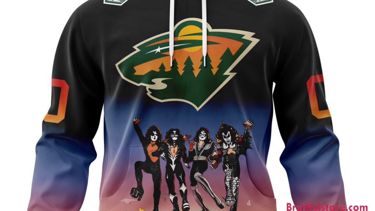 NHL Minnesota Wild X KISS Band Special Hockey Team Music