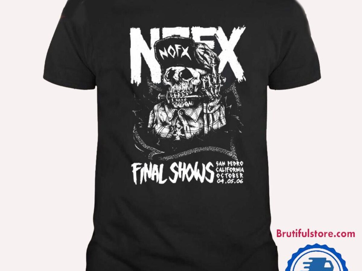 NOFX GERMANY FINAL TOUR Tシャツ 2XL NOFX The Final Tour 1983-2024 Sum 41 Merchandise Limited T
