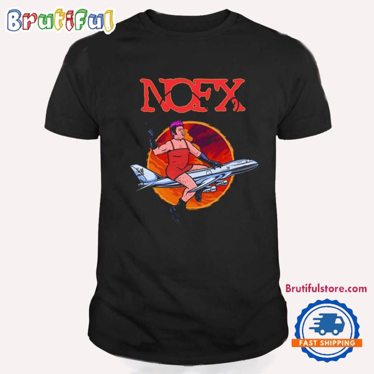 NOFX / S&M AIRLINES Tシャツ nofx-sm-airlines-final-show-