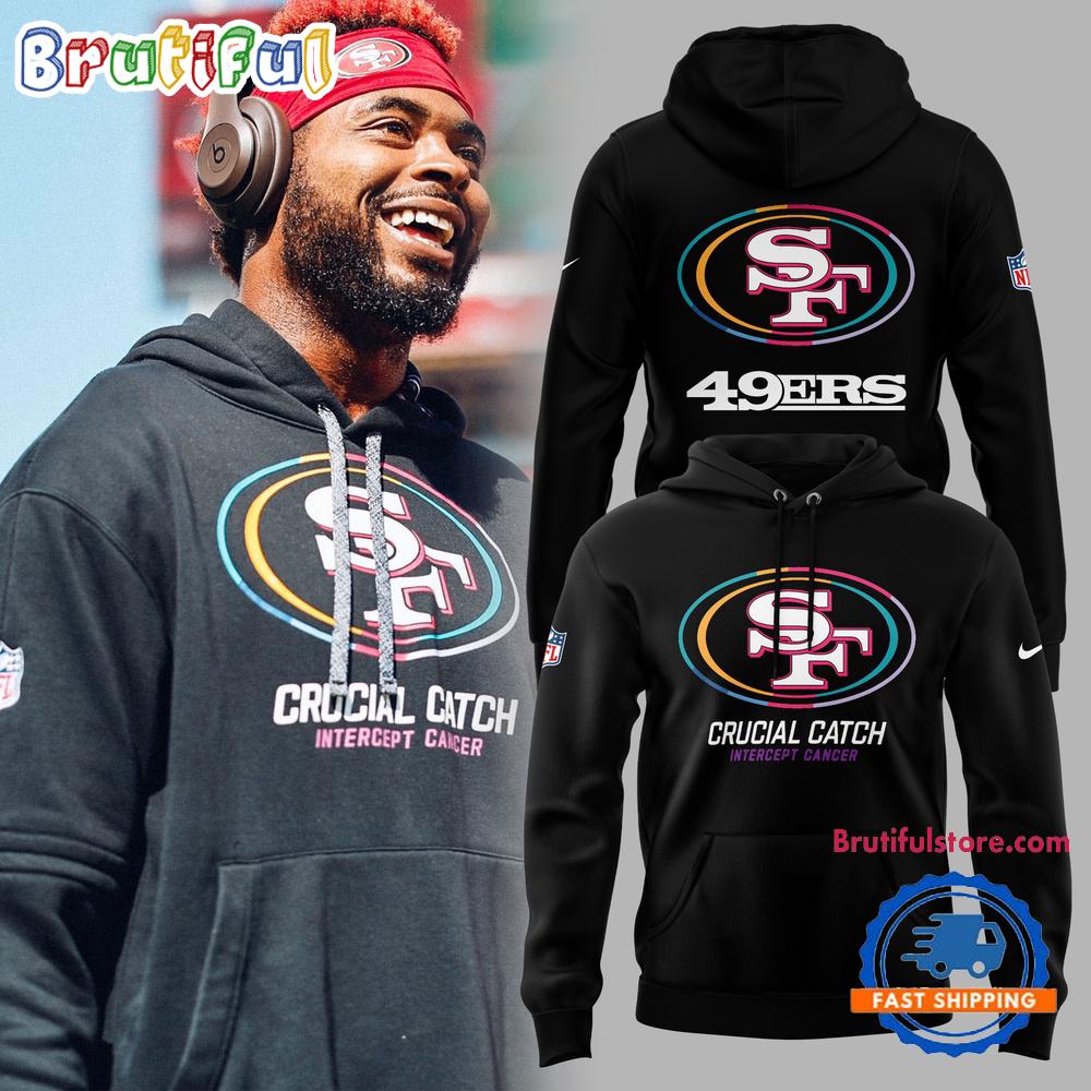 San Francisco 49ers 2024 NFL Crucial Catch Hoodie