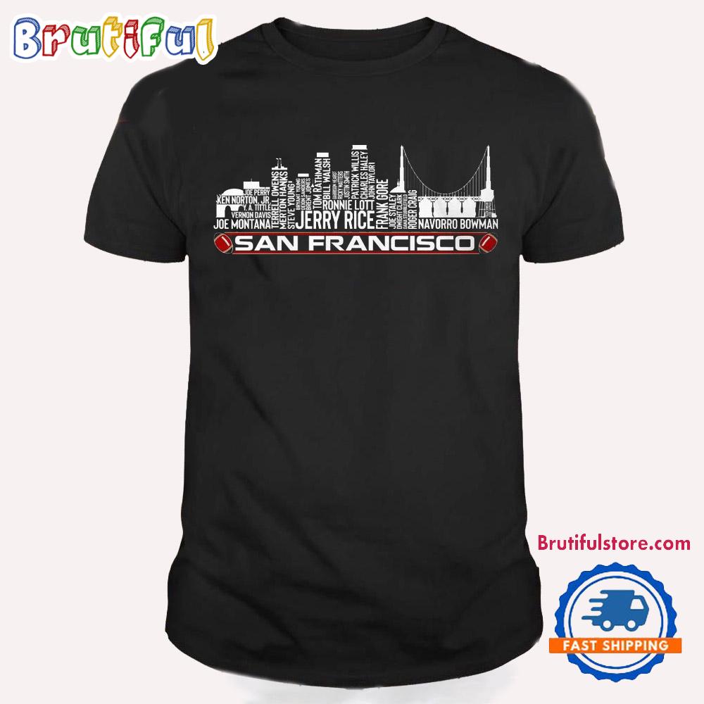 San Francisco 49ers NFL 2024 Hall Of Fame T Shirt