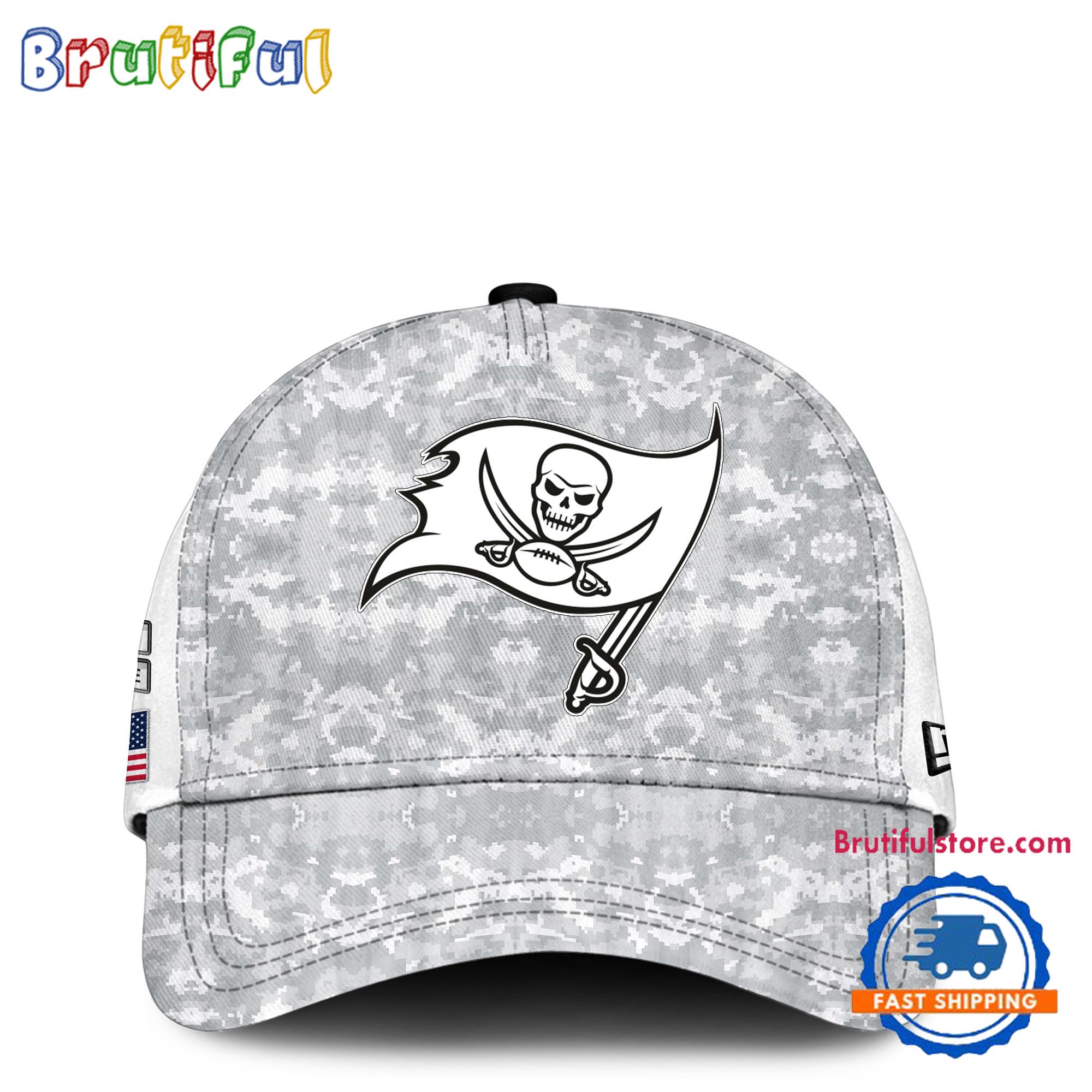 Tampa Bay Buccaneers Camo 2024 Salute to Service Club Veterans Limited Baseball Cap