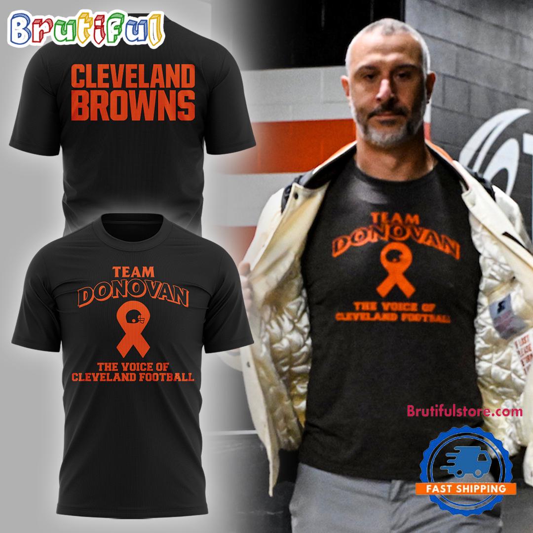 Team Donovan Cleveland Browns Limited New T Shirt
