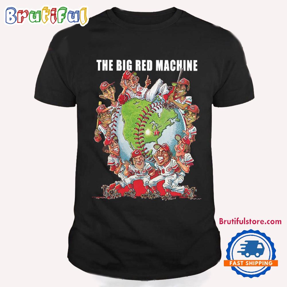 The Big Red Machine Pete Rose Cincinnati Reds 2024 T Shirt