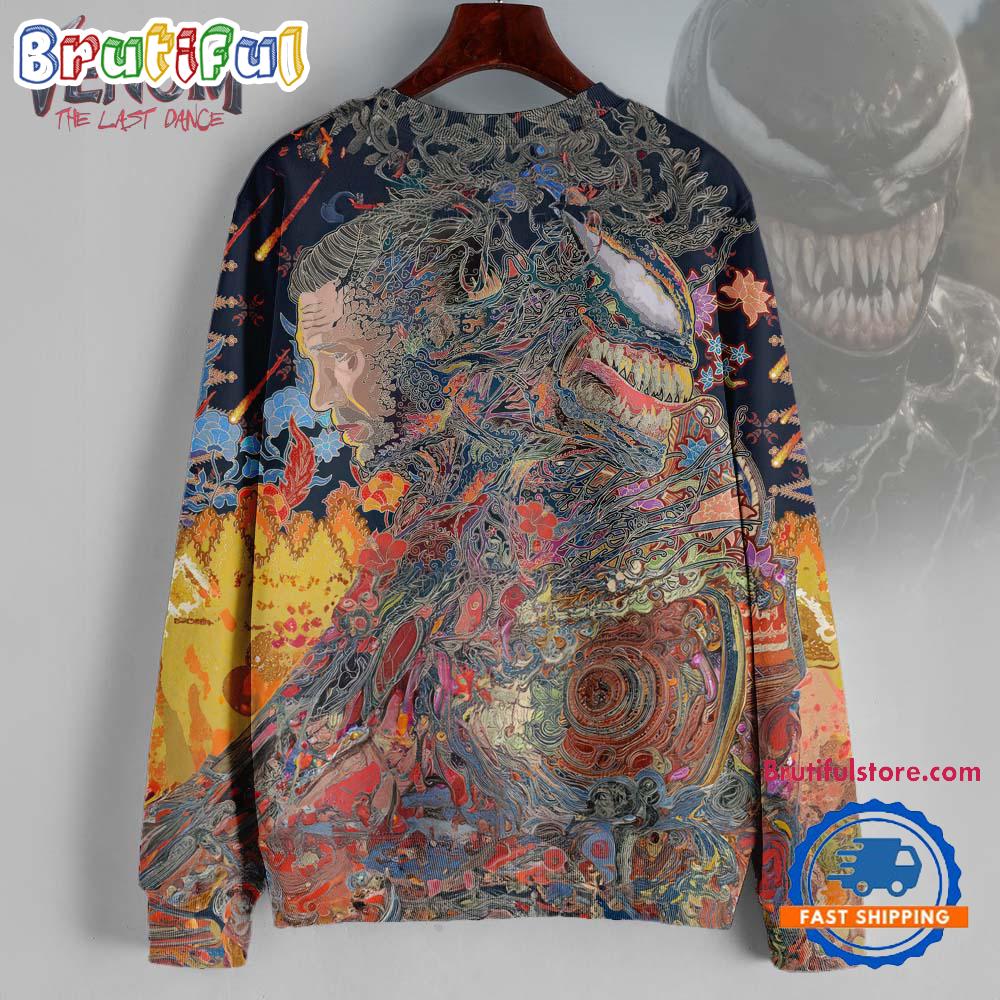 Venom The Last Dance 2024 Movies Fans Gift Unisex Sweatshirt, Venom 3D Shirt