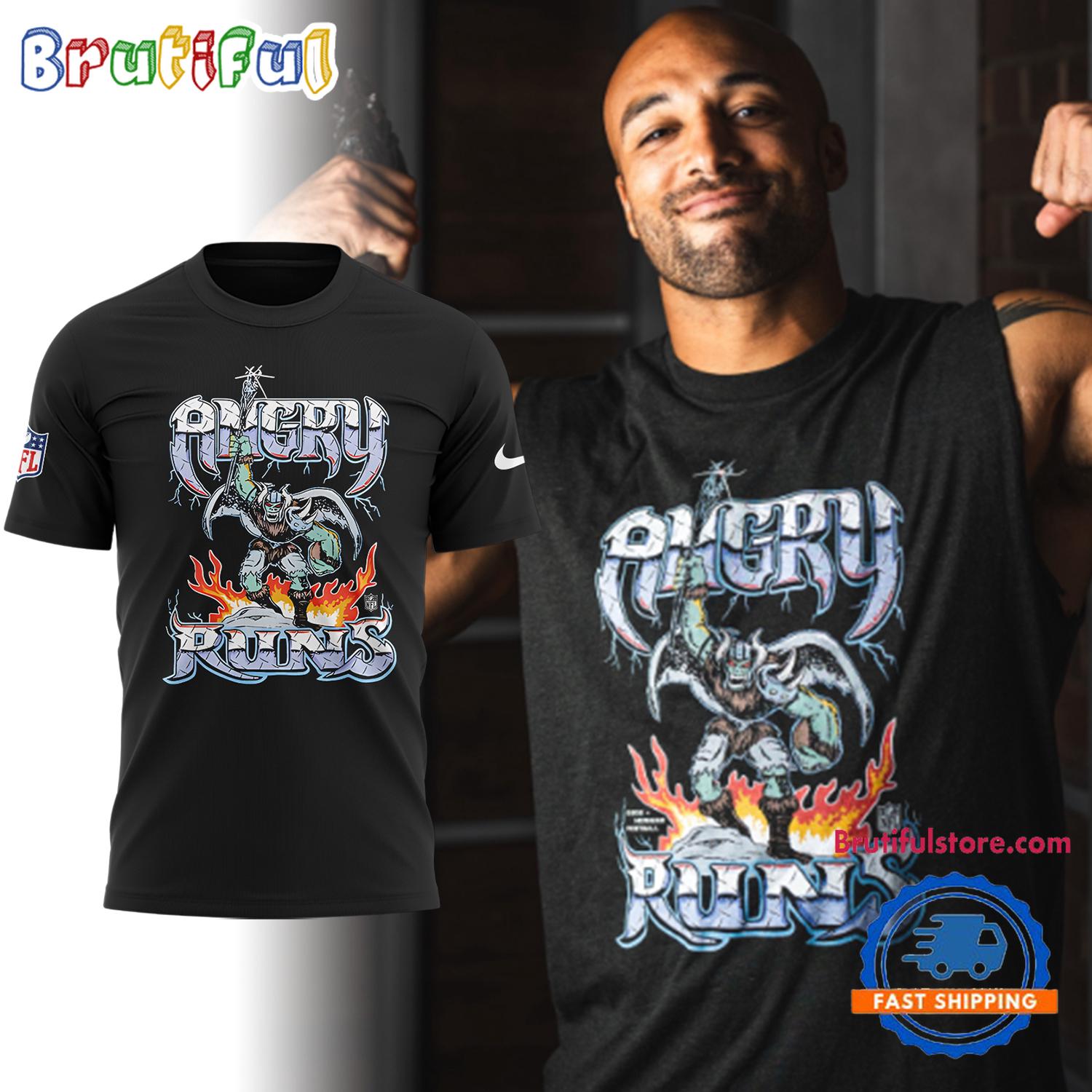 Washington Commanders NFL 2024 Angry Runs T Shirt
