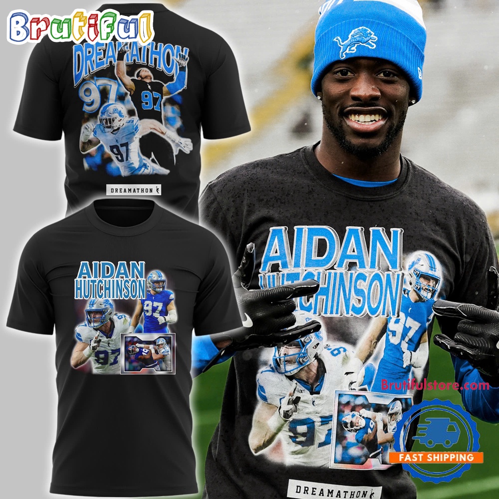 Aidan Hutchinson Detroit Lions Limited Edition T Shirt lfc5tj.jpg