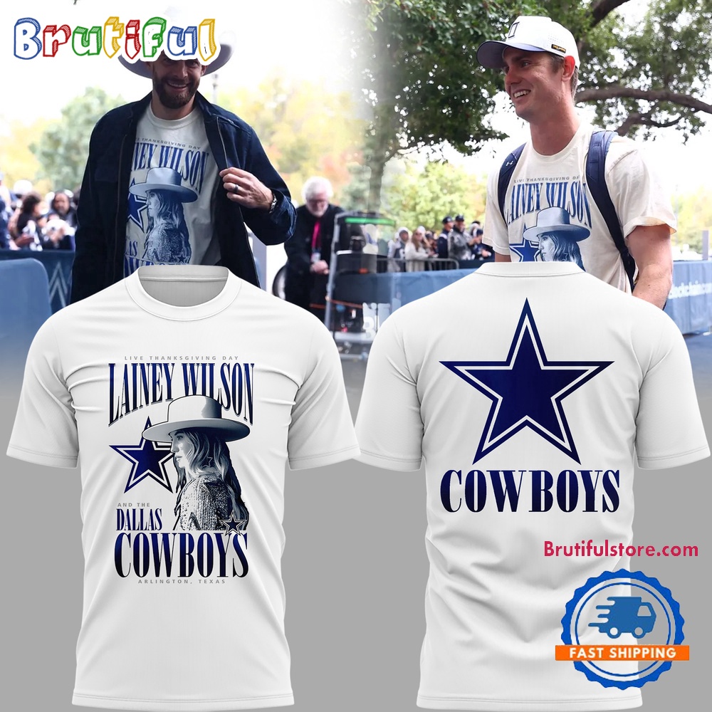 Lainey Wilson Dallas Cowboys Football Team Thanksgiving T Shirt b3okfm.jpg