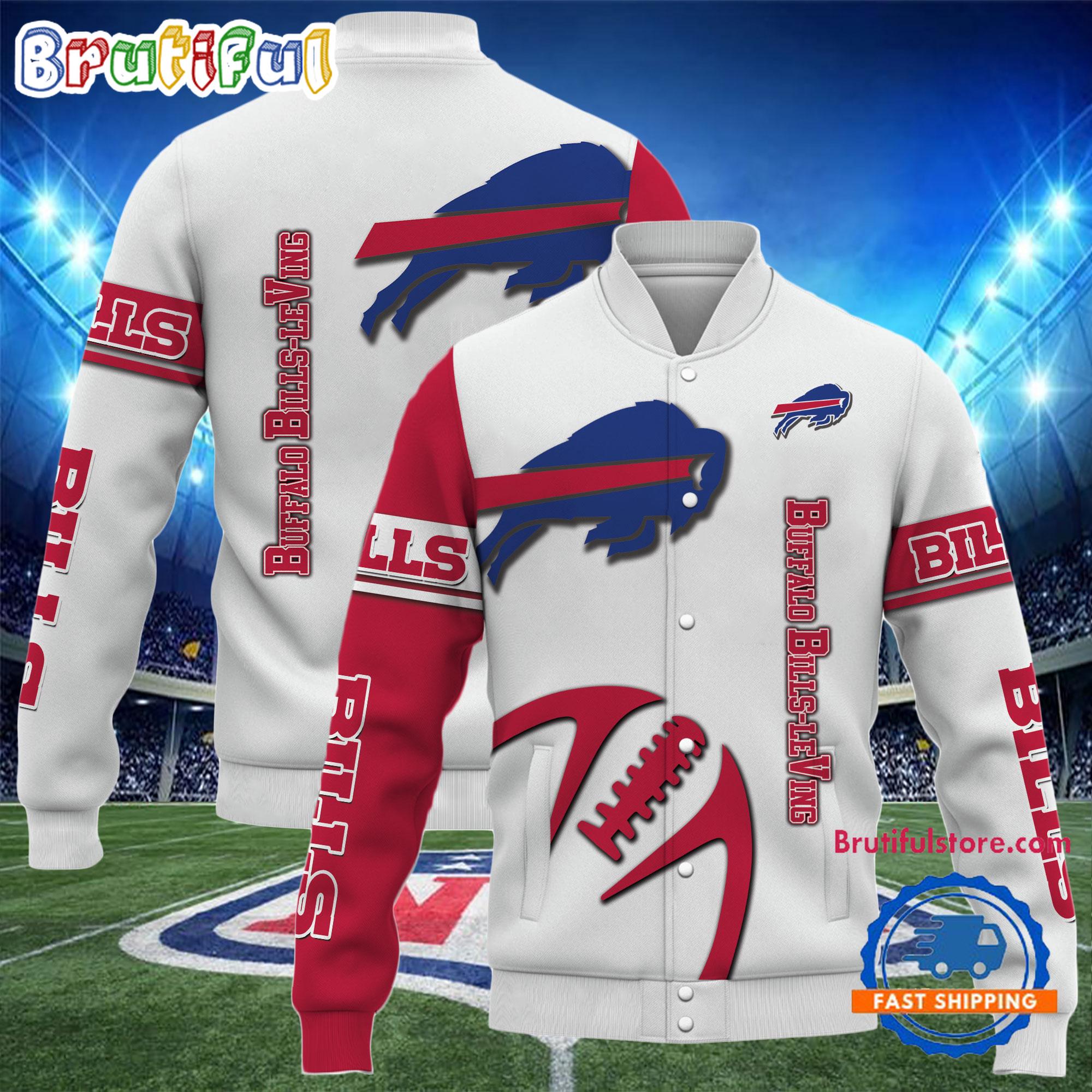 Buffalo Bills 2024 NFL Team Limited Edition New Design Baseball Jacket