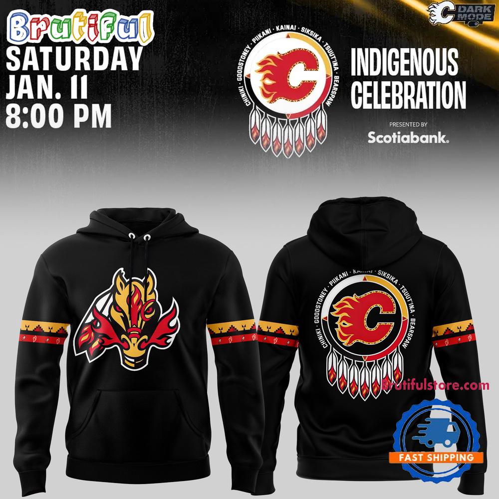 Calgary Flames Indigenous Celebration Night Hoodie