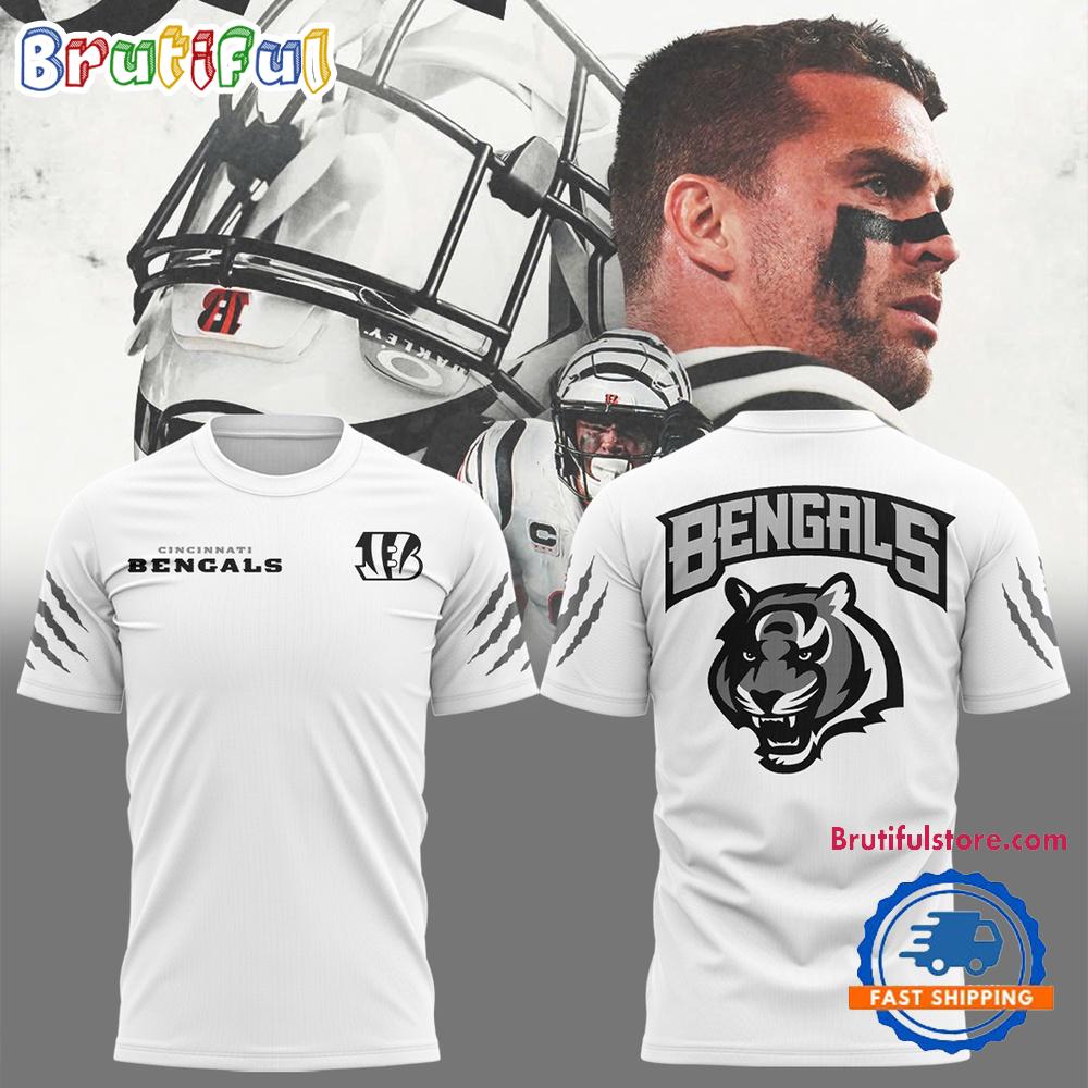 Cincinnati Bengals 2024 NFL New Design White T Shirt