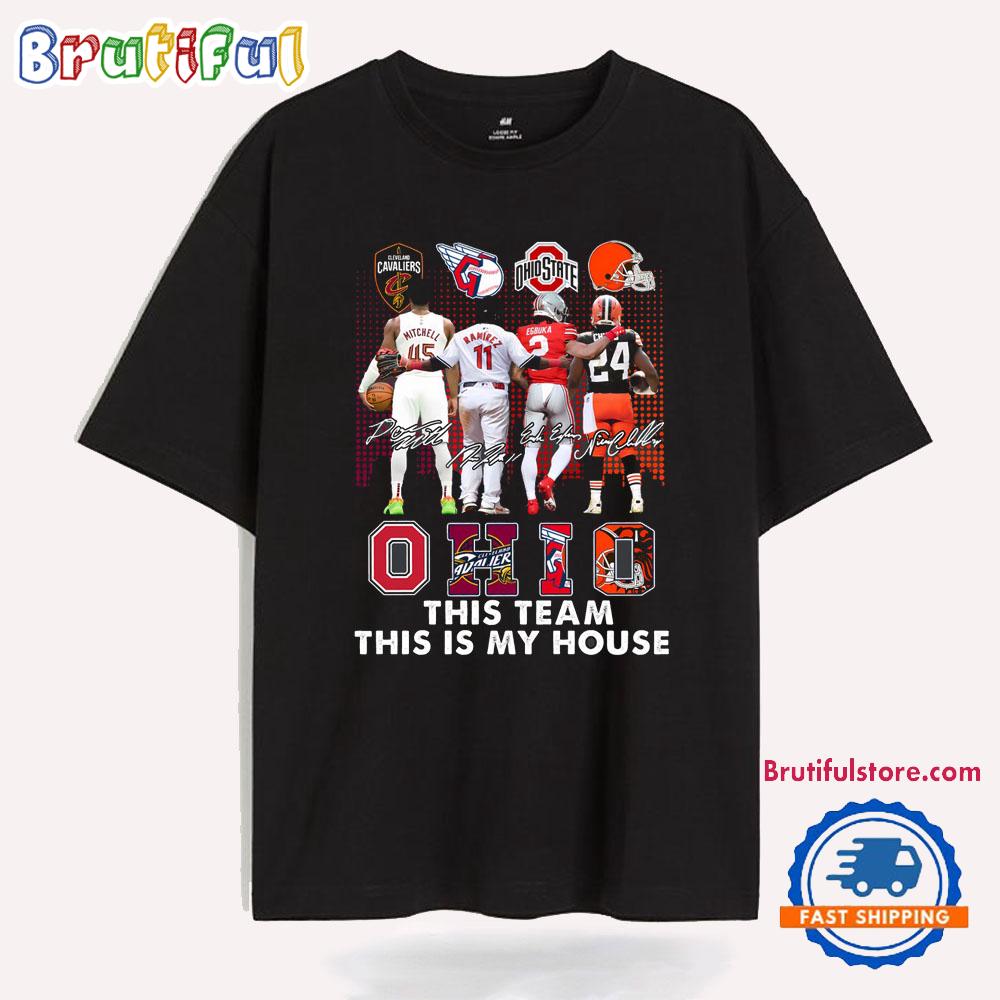 Cleveland Ohio This Team Thi Is My House T Shirt