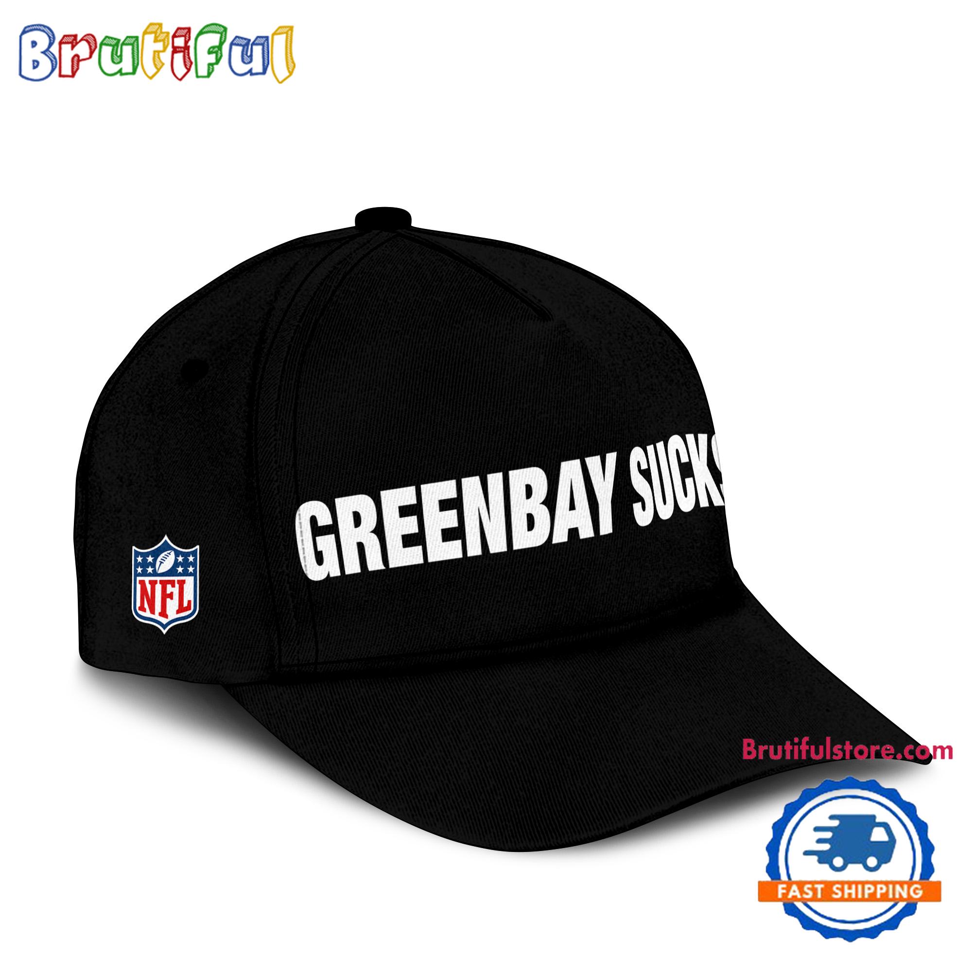 Detroit Lions Amon-Ra St. Brown Green Bay Sucks Cap