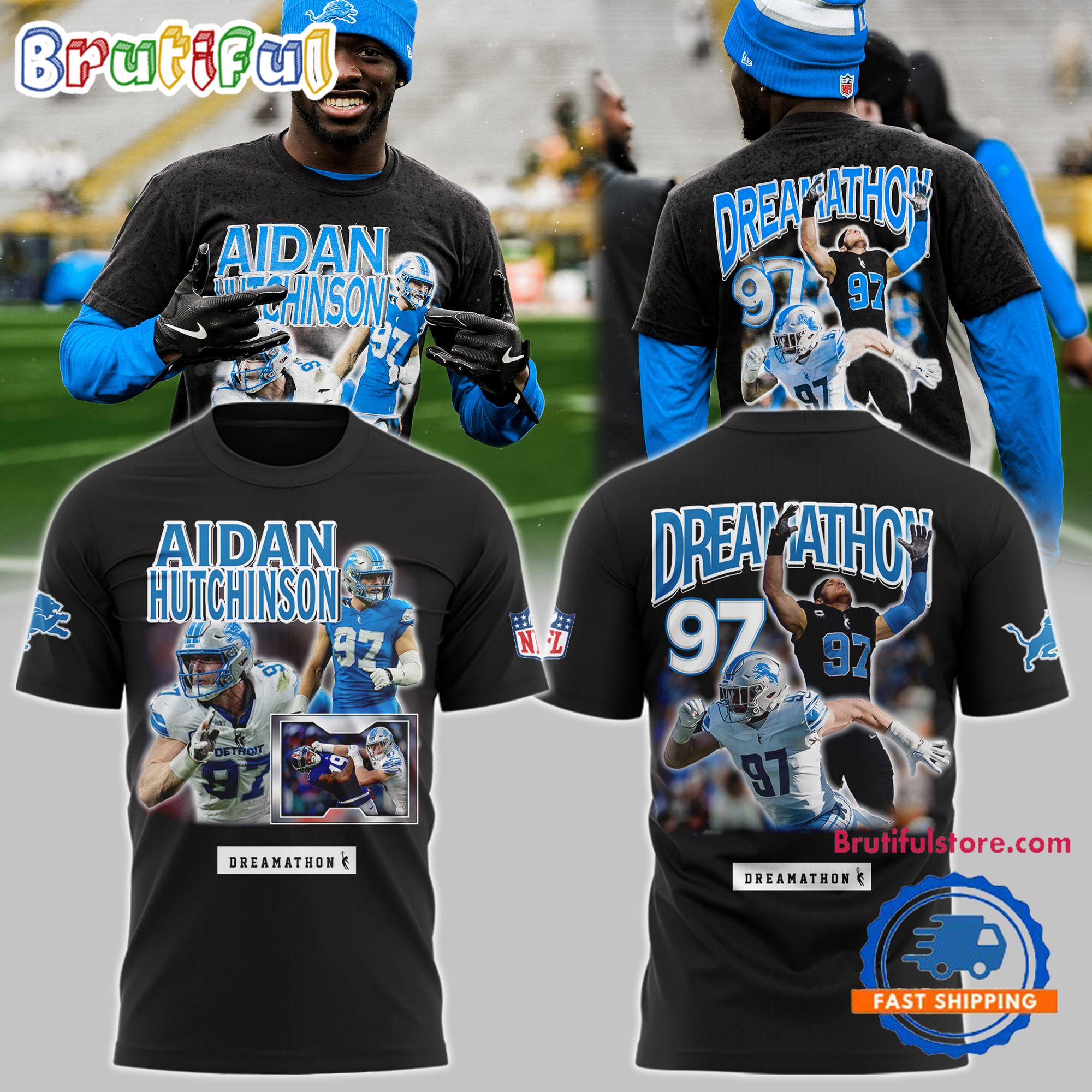 Detroit Lions Dreamathon 97 Player Limited Edition 2024 T Shirt