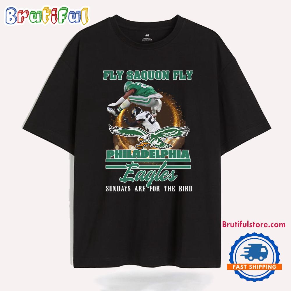 Fly Saquon Fly Philadelphia Eagles Sundays Are For The Bird Limited T Shirt