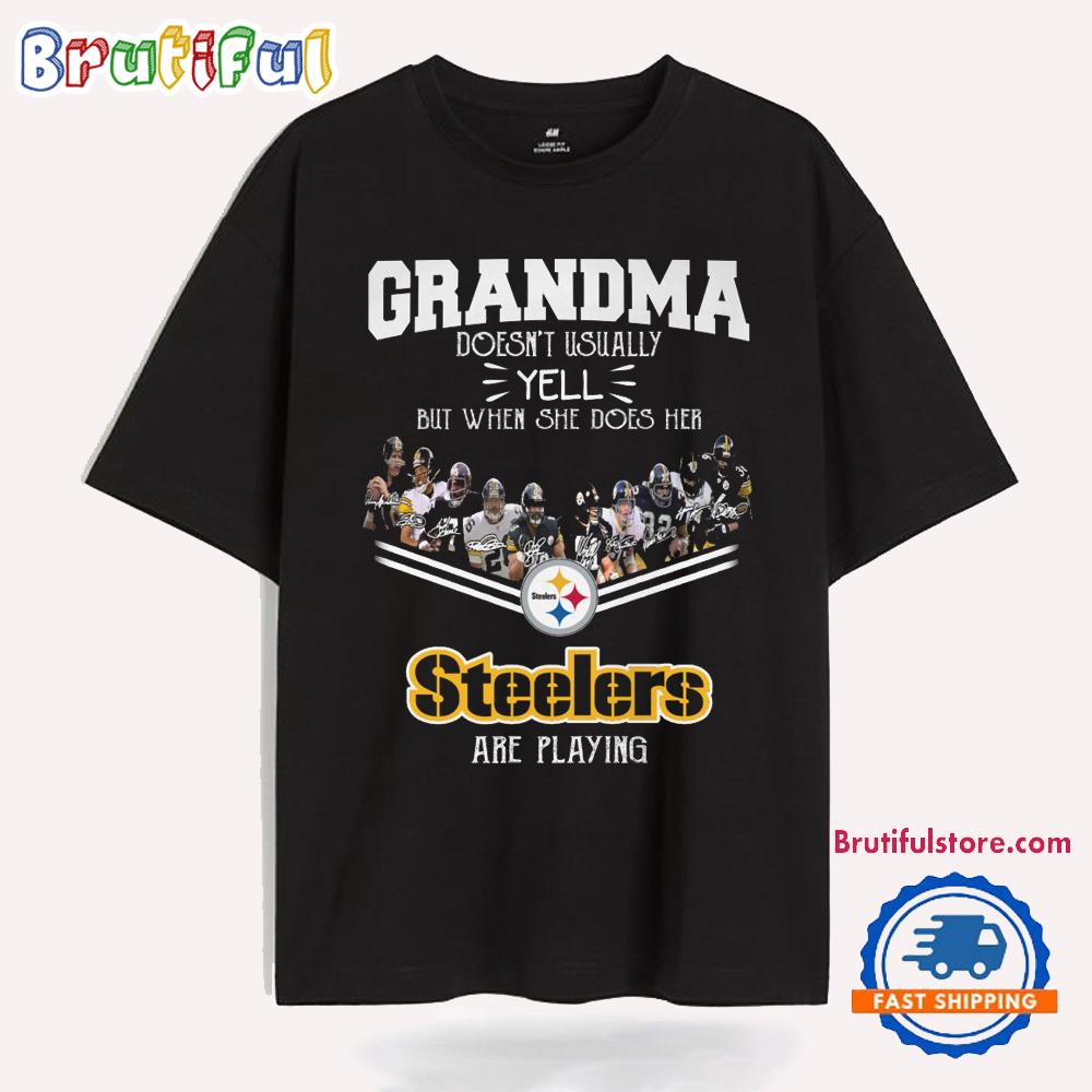 Grandma Pittsburgh Steelers Are Playing Limited T Shirt