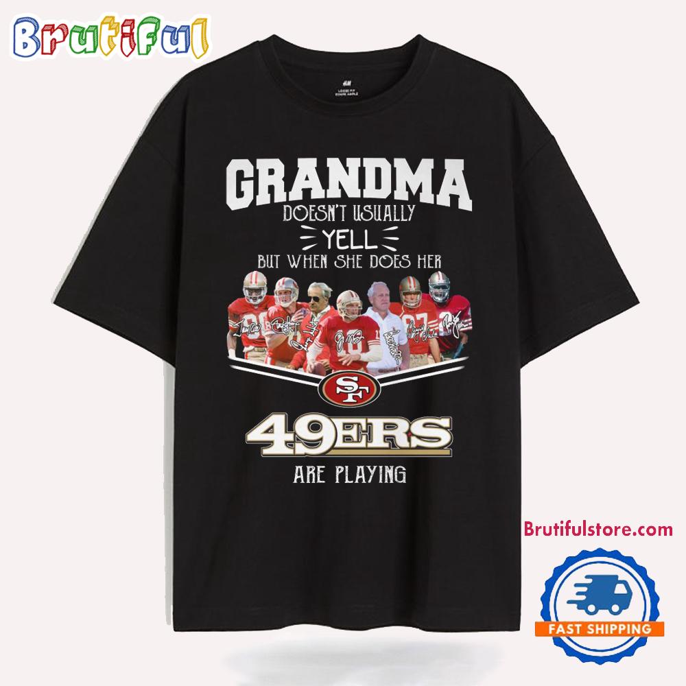 Grandma San Francisco 49ers Are Playing Limited T Shirt