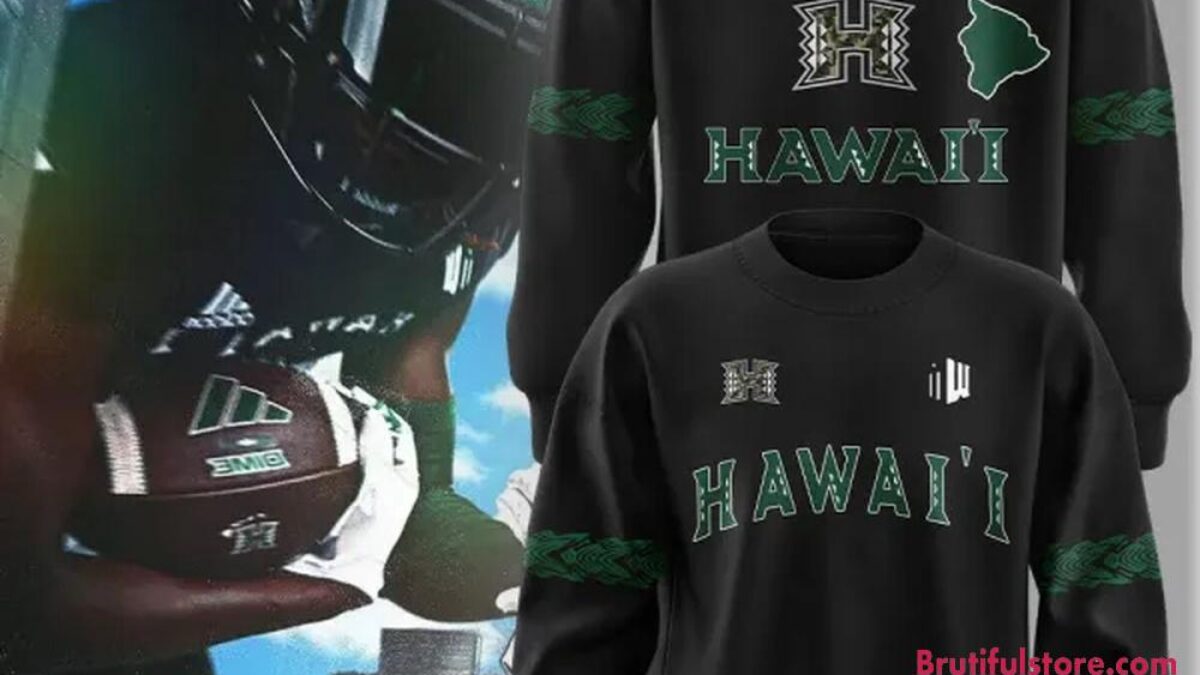 Hawaii Rainbow Warriors Football For Military Night Limited