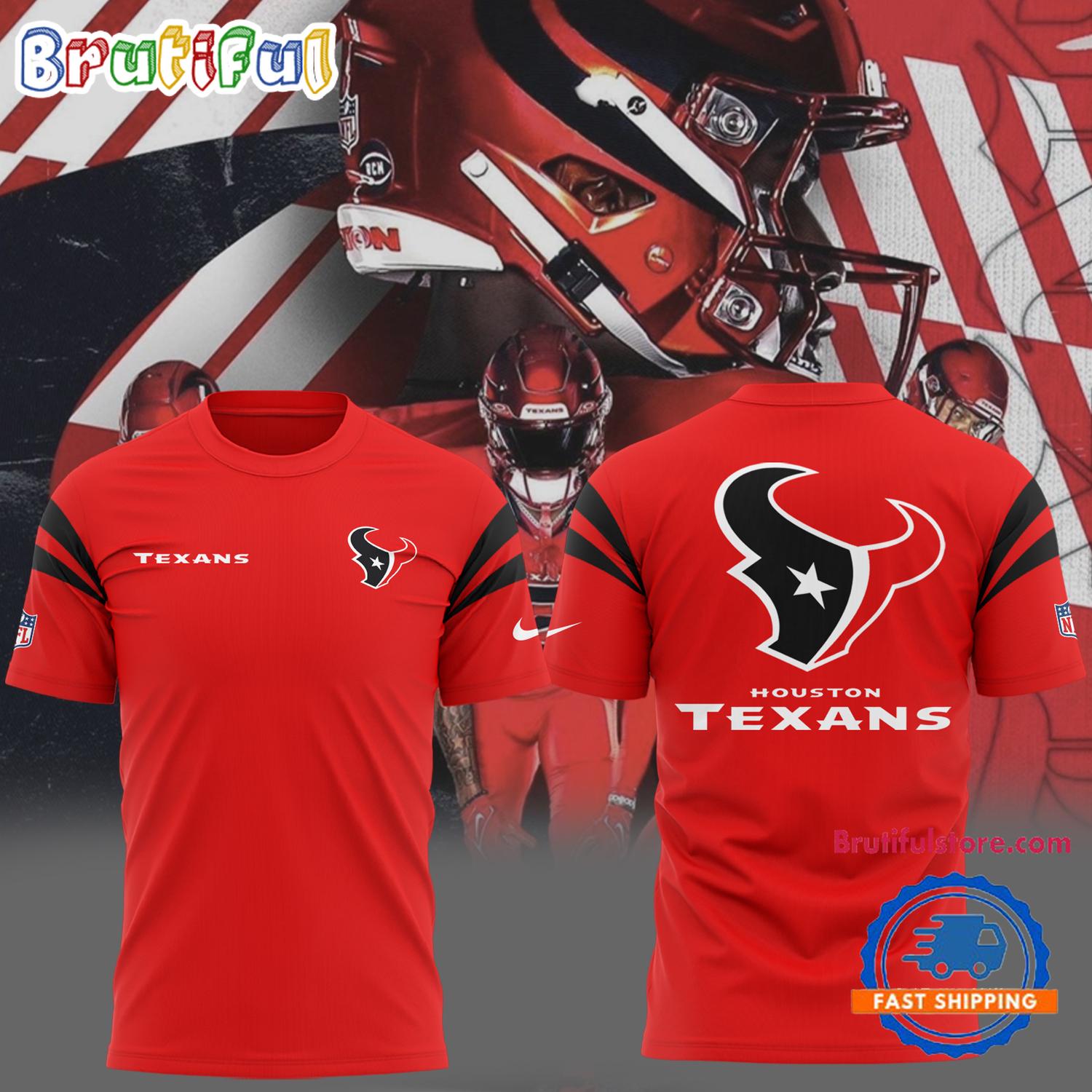 Houston Texans Limited Edition Battle Red 2024 T Shirt