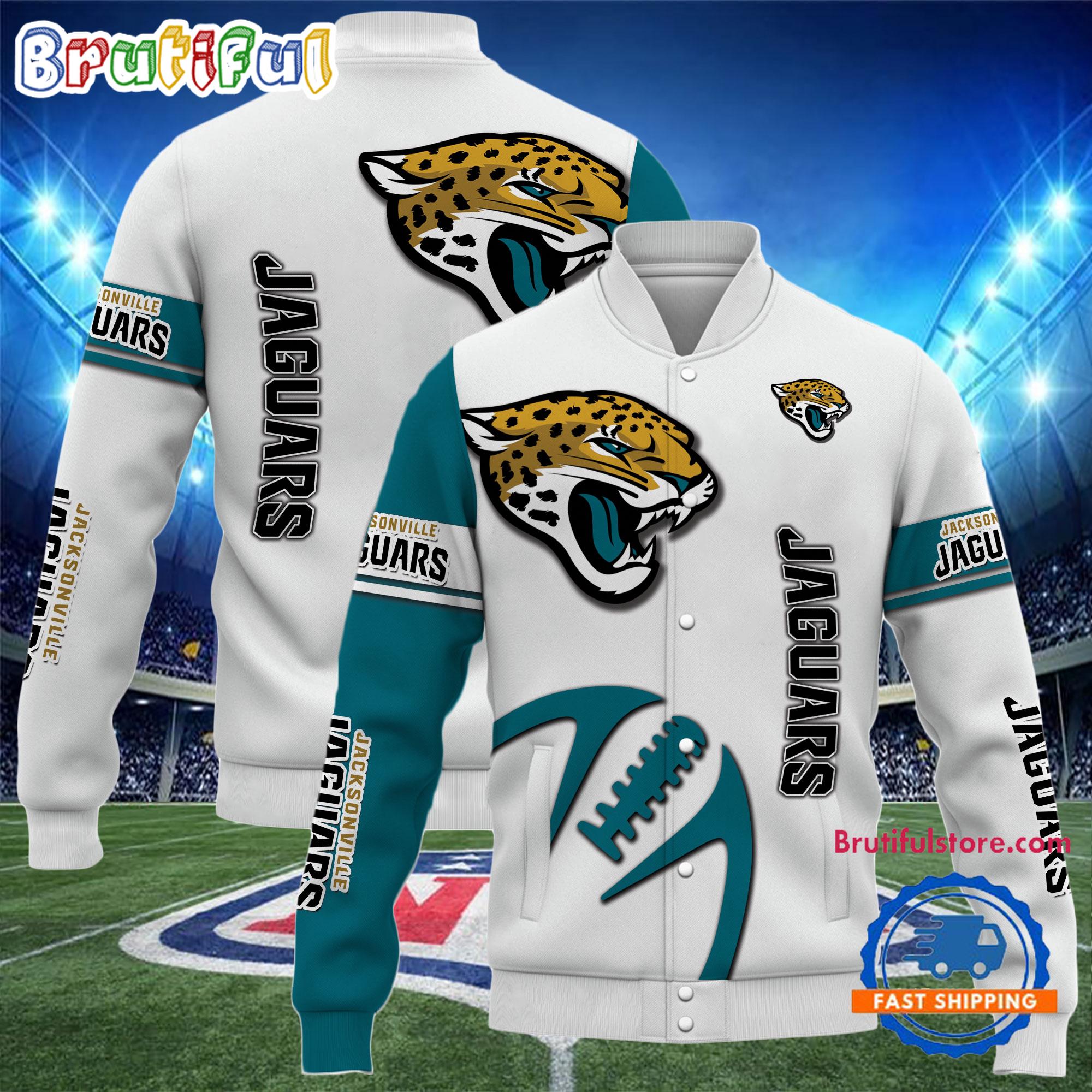 Jacksonville Jaguars 2024 NFL Team Limited Edition New Design Baseball Jacket