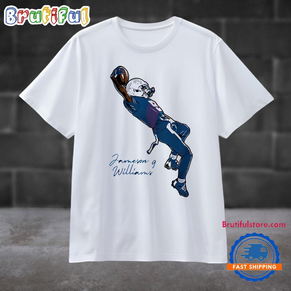Jameson Williams Signature Td Celebration New T Shirt