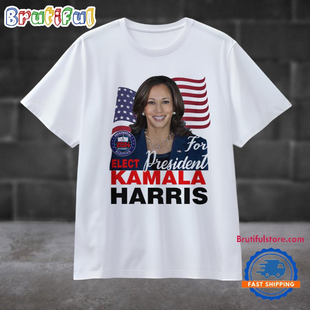 Kamala Harris Elect For President Unisex T Shirt