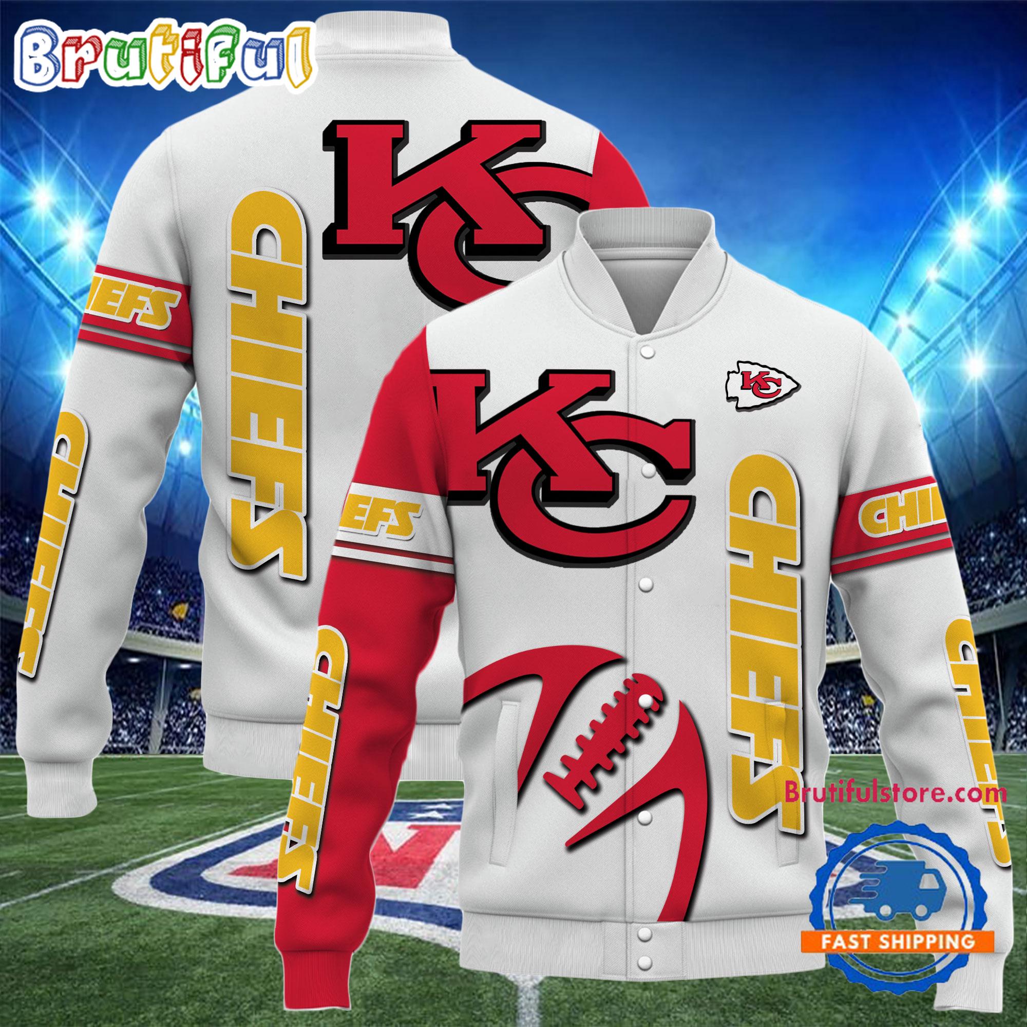 Kansas City Chiefs 2024 NFL Team Limited Edition New Design Baseball Jacket