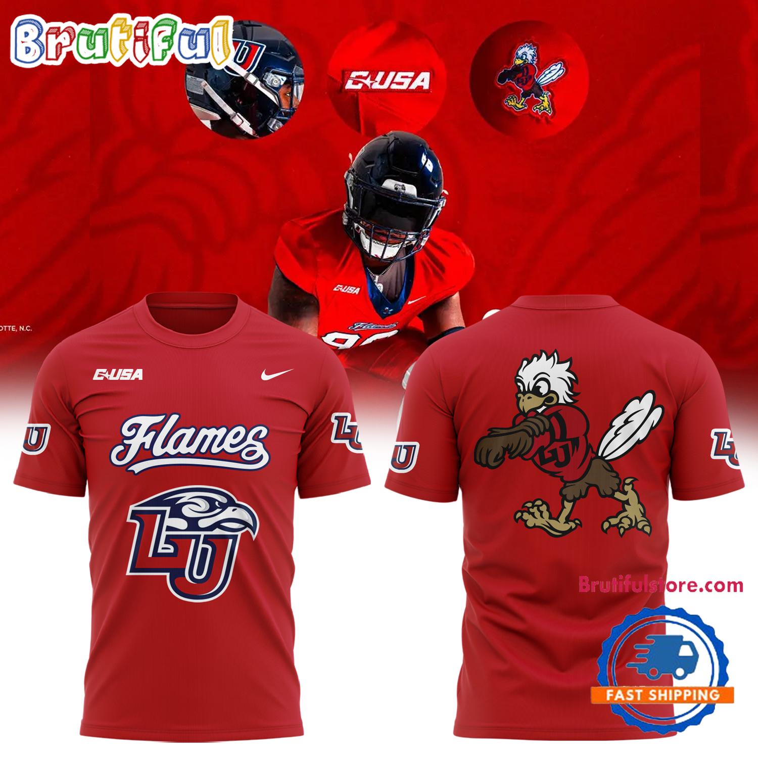 Liberty Flames Football 2024 NCAA Limited Edition T Shirt