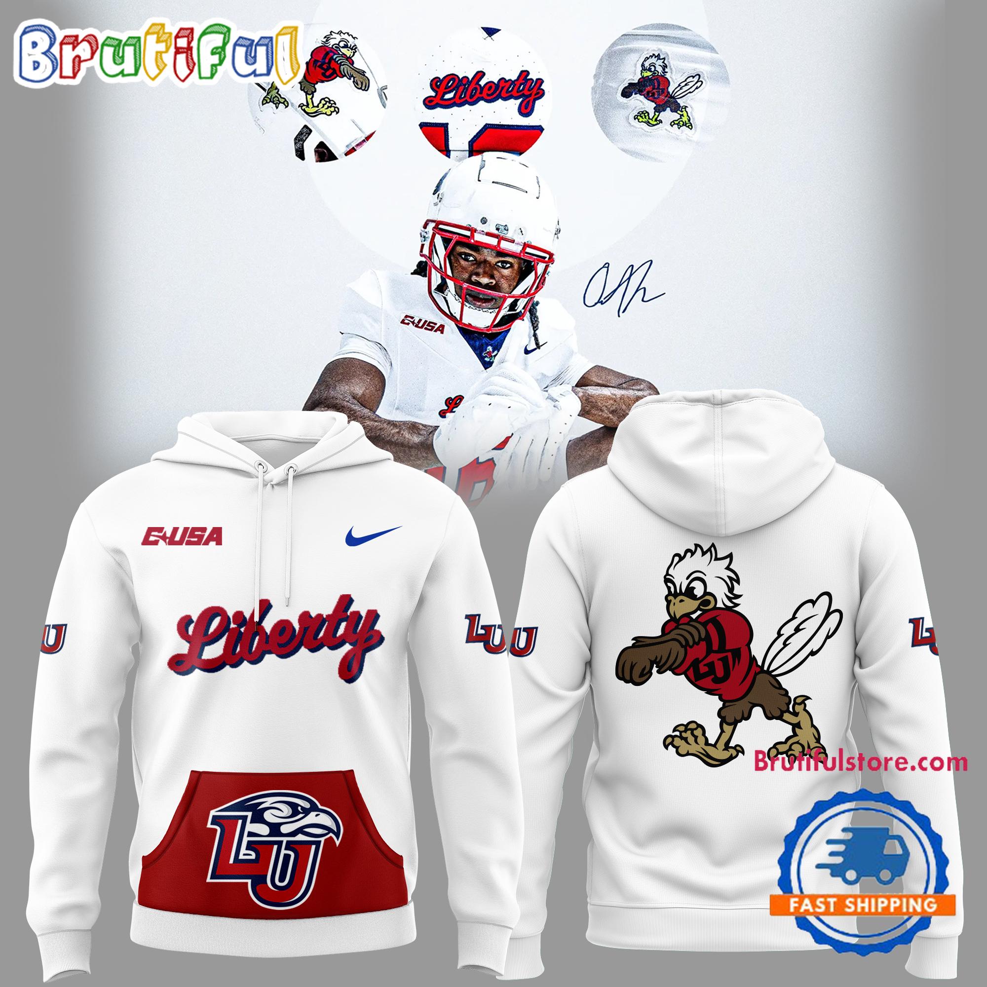 Liberty Flames Football 2024 NCAA New Hoodie