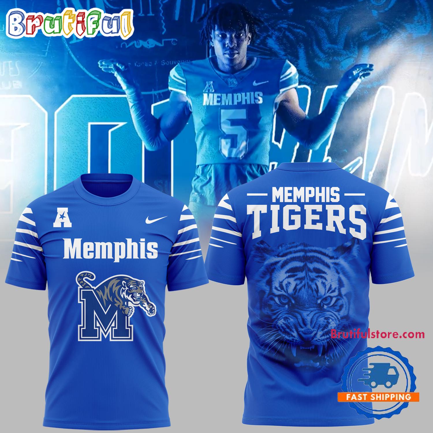 Memphis Tigers Football Logo Team Limited Edition T Shirt