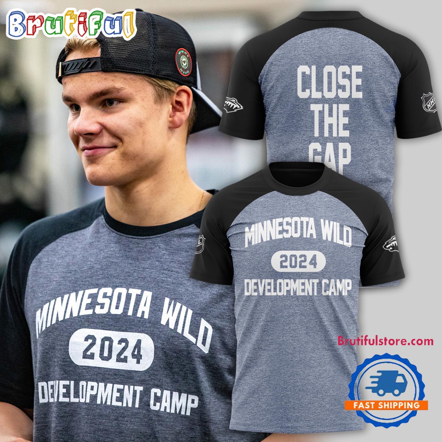 Minnesota Wild NHL Game 2024 Development Camp Limited New T Shirt