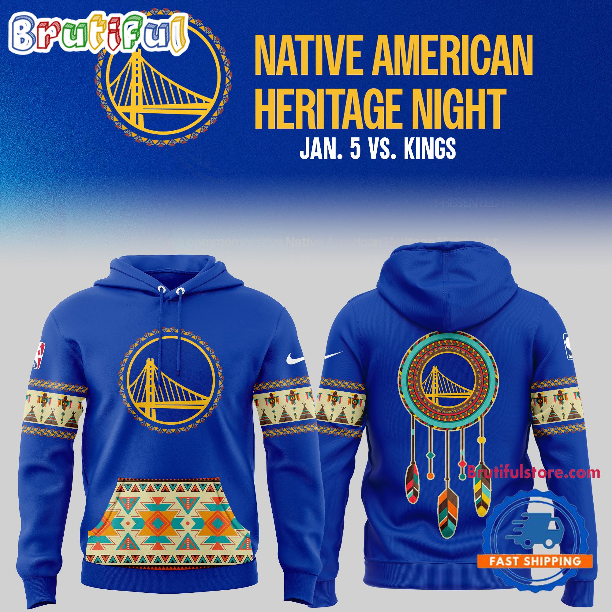 Native American Heritage Night Golden State Warriors Limited New Hoodie