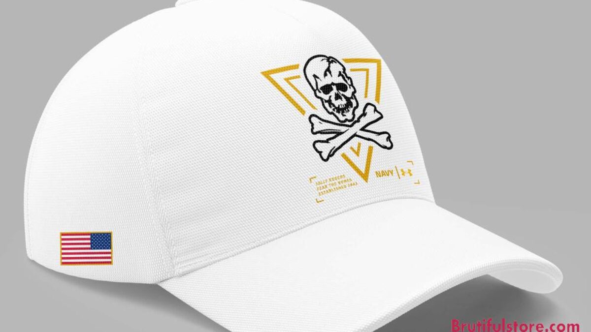 Navy Midshipmen 2024 NCAA Football Special New Jolly Rogers Cap