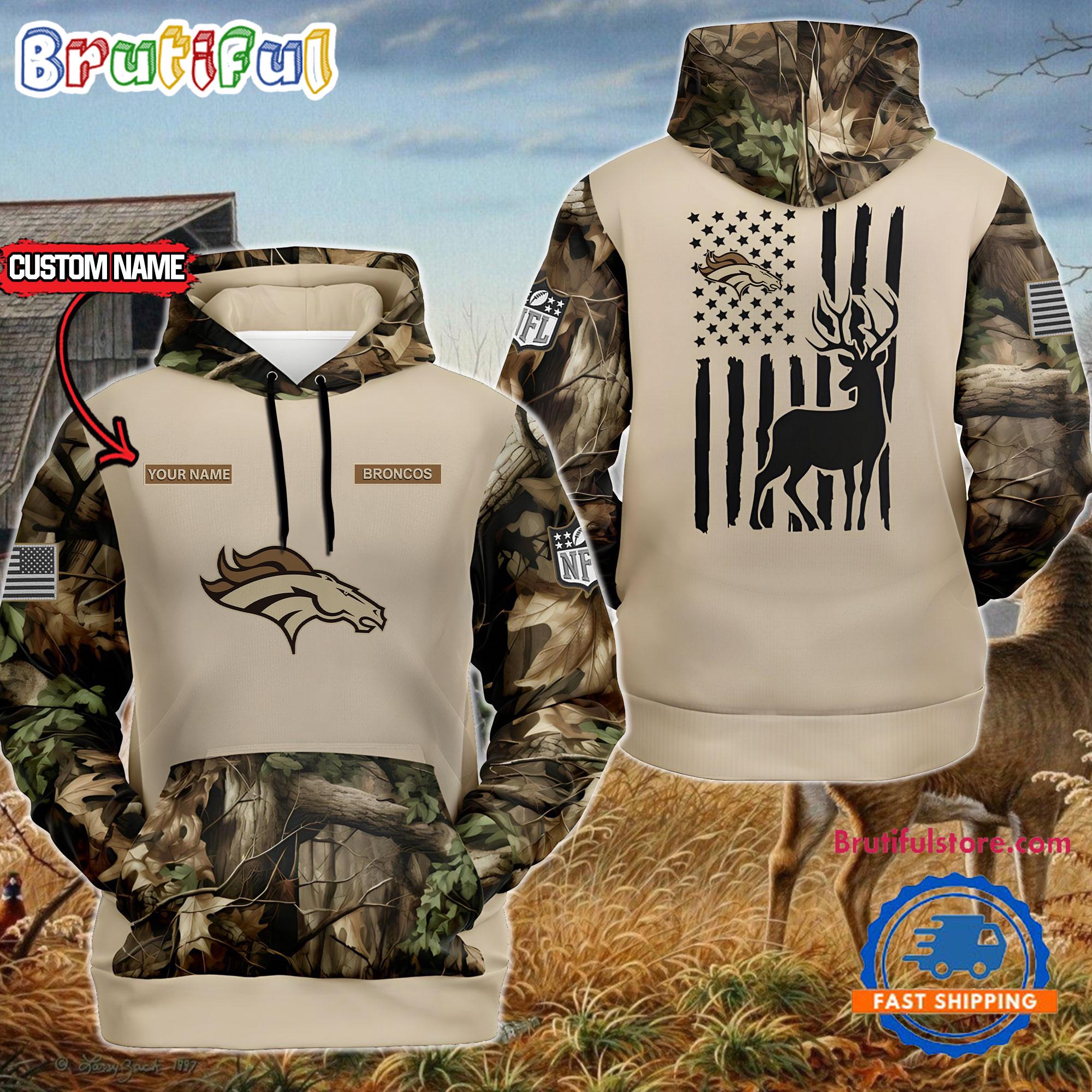 NFL Denver Broncos Special Deer Hunting Custom Hoodie, Sweatshirt, TShirt
