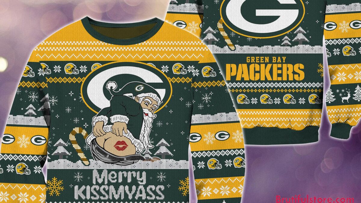 slim fit dress slacks Green Bay Packers NFL Womens Ugly Home Gating Bib Overalls main image 0