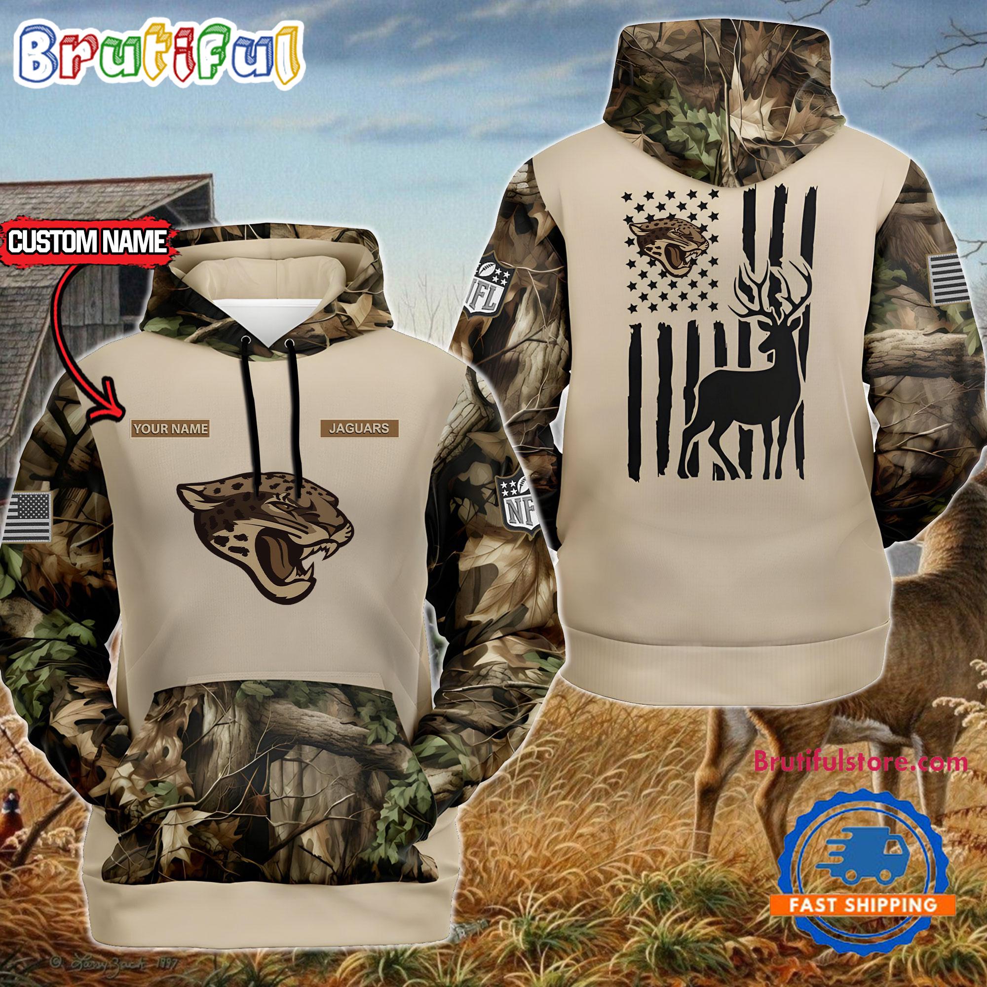 NFL Jacksonville Jaguars Special Deer Hunting Custom Hoodie, Sweatshirt, TShirt