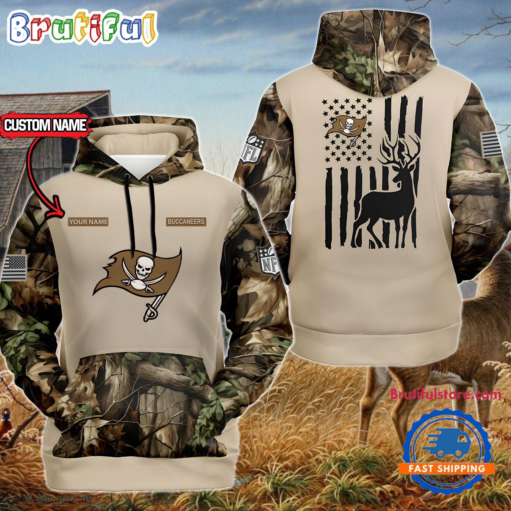 NFL Tampa Bay Buccaneers Special Deer Hunting Custom Hoodie, Sweatshirt, TShirt