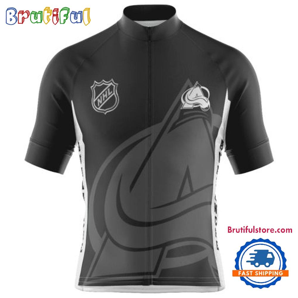NHL Colorado Avalanche Special Mono Cycling Jersey, Hockey Team Design Jersey