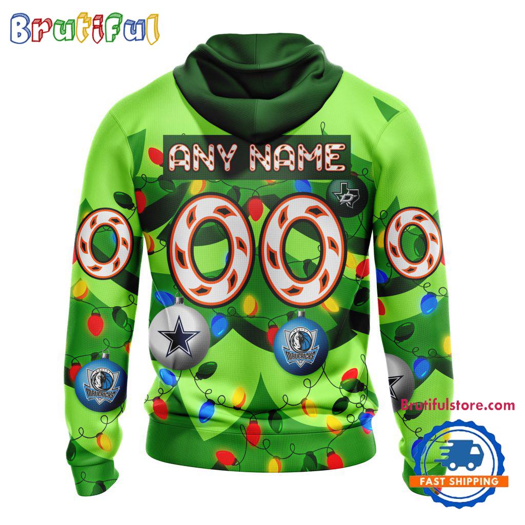 NHL Dallas Stars Specialized Christmass Tree Color And City's Sport Teams Hoodie, Sweatshirt, T Shirt