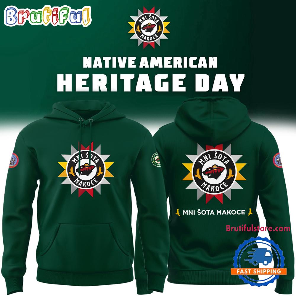 NHL Minnesota Wild Native American Heritage Limited Edition 2024 Hoodie