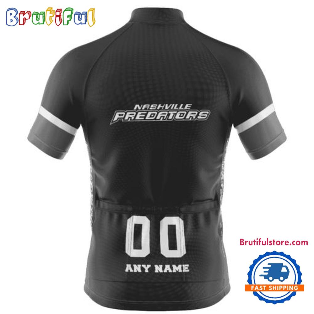 NHL Nashville Predators Special Mono Cycling Jersey, Hockey Team Design Jersey