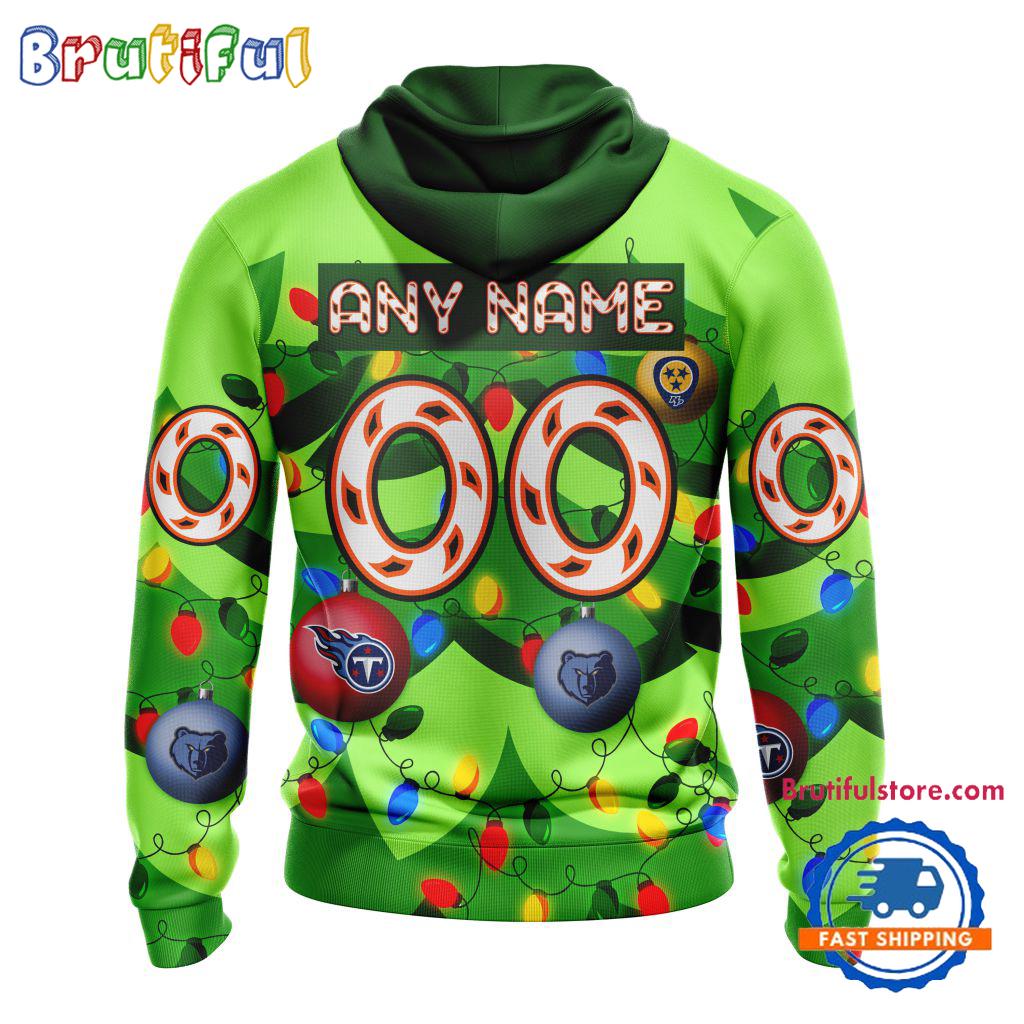 NHL Nashville Predators Specialized Christmass Tree Color And City's Sport Teams Hoodie, Sweatshirt, T Shirt