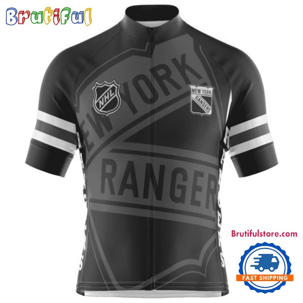 NHL New York Rangers Special Mono Cycling Jersey, Hockey Team Design Jersey