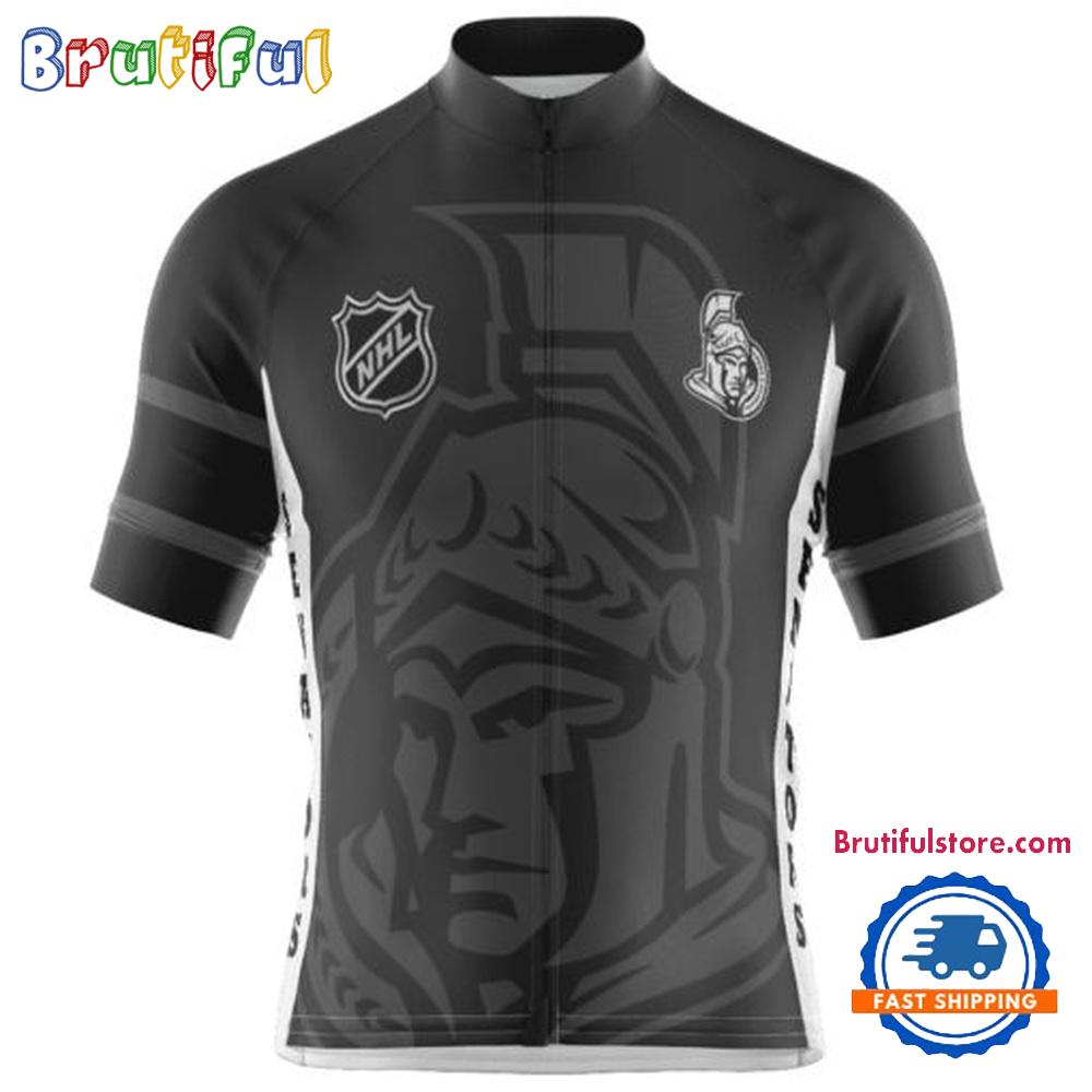 NHL Ottawa Senators Special Mono Cycling Jersey, Hockey Team Design Jersey