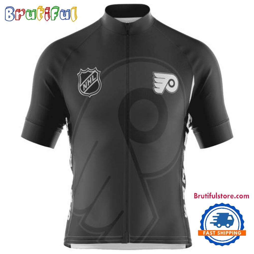 NHL Philadelphia Flyers Special Mono Cycling Jersey, Hockey Team Design Jersey