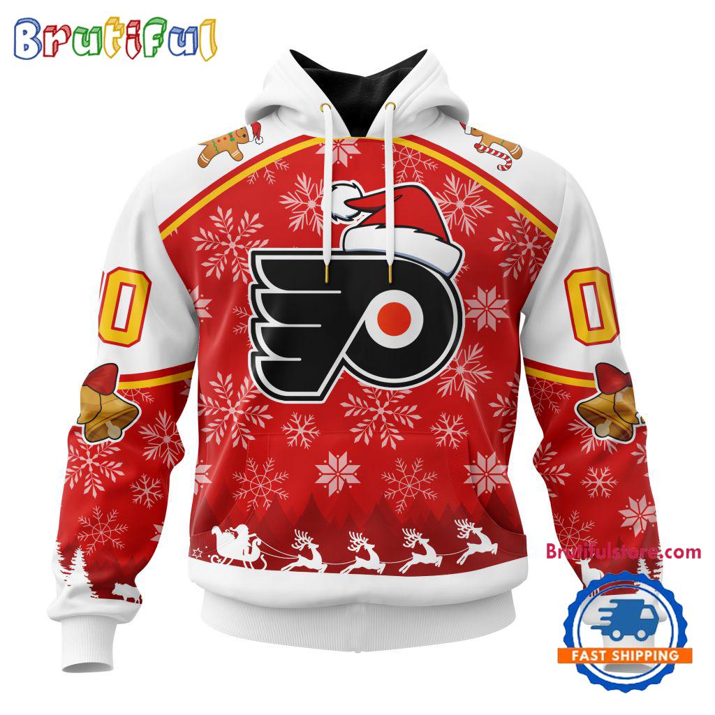 NHL Philadelphia Flyers Special Santa Hats Logo Team Merry Christmas Hoodie, TShirt, Sweatshirt