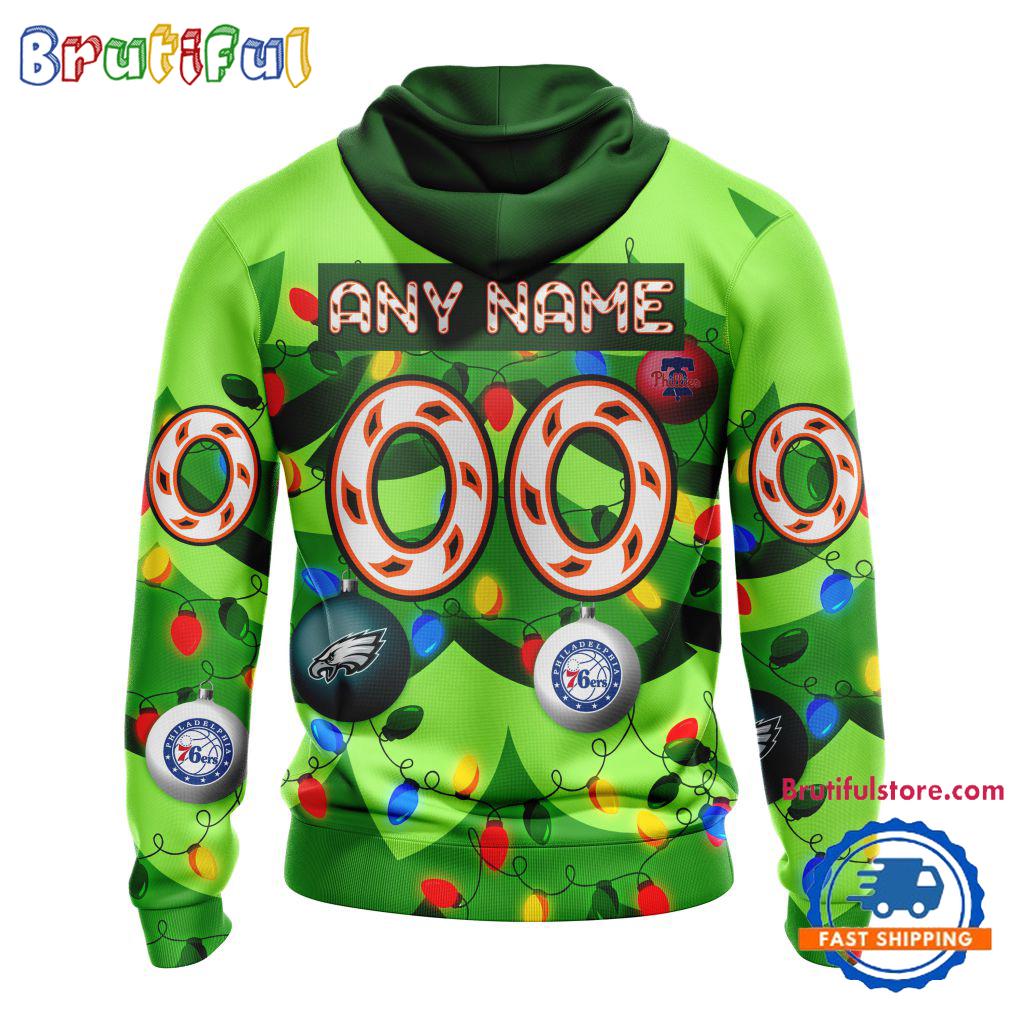 NHL Philadelphia Flyers Specialized Christmass Tree Color And City's Sport Teams Hoodie, Sweatshirt, T Shirt