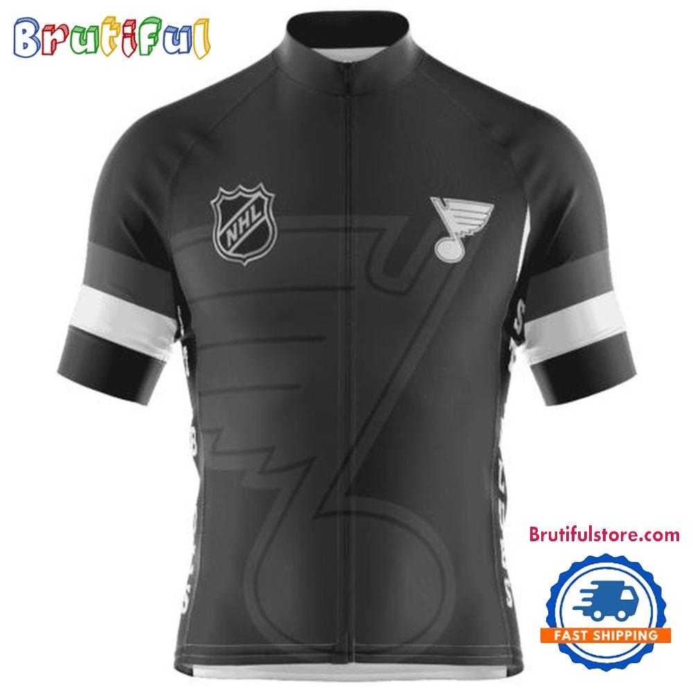 NHL St. Louis Blues Special Mono Cycling Jersey, Hockey Team Design Jersey