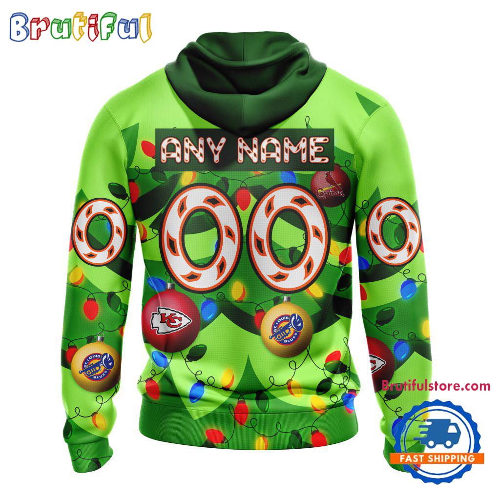 NHL St. Louis Blues Specialized Christmass Tree Color And City's Sport Teams Hoodie, Sweatshirt, T Shirt
