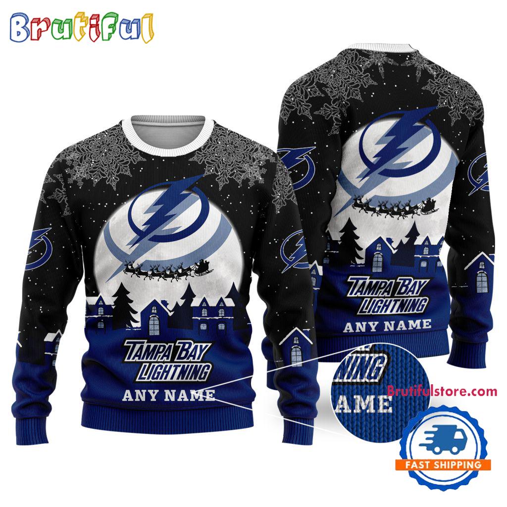 NHL Tampa Bay Lightning Hockey New Design Litmited Christmas Ugly Sweater